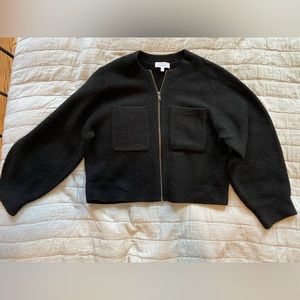 & Other Stories Wool Blend Cardigan with a Zipper